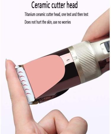 Professional Cordless Hair Clippers for Men | Rechargeable Grooming Kit with 4 Guide Combs - Perfect for Hair Cutting & Barbers - Buy Online on GoSupps.com