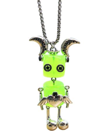 Oralgo Unique Robot Necklace - Multifunctional Vintage Movable Design | FN1061 - Perfect for Daily Use - Buy Online on GoSupps.com