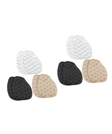 FOMIYES 6 Pairs High Heels Forefoot Pad Crystals and Gemstones Girls Heels Shoe Accessory Forefoot Cushion Inserts Plantar is Unusual Anti-Slip Insole Pad Front Feet Gasket