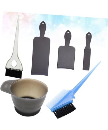 Angoily 1 Set Salon Hair Color Kit Mesh Make up Bag Hair Tinting Bowl Hair Coloring Bowl Hairdressing Brush Scissor Bumper Coloring Board Hair Coloring Combs Hair Dye Tool Kit - Buy Online on GoSupps.com