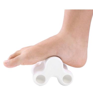 Cervical Neck Traction Cushion - Acupuncture Massage Pillow for Muscle Tension Relief - White - Buy Online on GoSupps.com