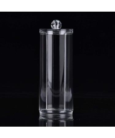Uxsiya Cotton Pad Dispenser - Acrylic Cotton Swab Holder for Home Use | Stylish & Functional Cotton Pad Storage - Buy Online on GoSupps.com