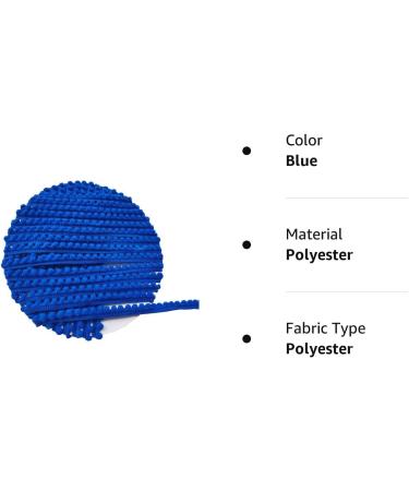 Ball Fringe Trim 10 Yards - Mini Pom Pom Trim for DIY Crafts - Royal Blue 5mm - Buy Online on GoSupps.com