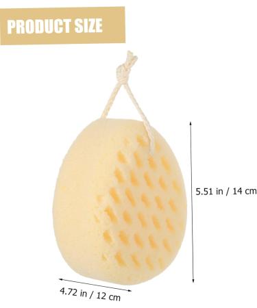 Housoutil Bath Ball Body Wash Scrubber | Exfoliating Back Sponge & Shower Pouf for Kids | Soft Dacron Bath Tools for a Refreshing Clean - Buy Online on GoSupps.com