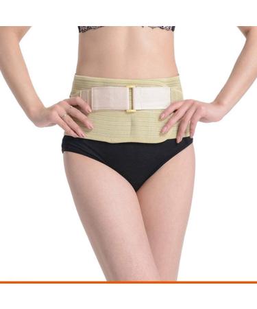 Self-Warming Magnetic Waist Protection Belts for Men & Women | Steel Plate Lumbar Support | Beige Waist & Abdominal Support for Healthcare - Buy Online on GoSupps.com