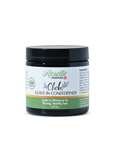 Roselle Naturals Chebe Leave-In Conditioner Made with Authentic Chebe Powder From Chad. Chebe Infused Conditioner Creamy And Moisture Boosting (4 Ounce (Pack of 1)) - Buy Online on GoSupps.com