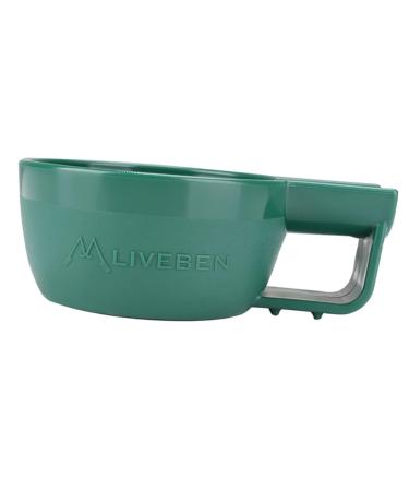 Beaupretty Liwuben Razor foam foam foam foam shell Razor-soap shell Razor cup for men shaving container made of plastic container shaving soap and handle soup bowl shaving anti-case man