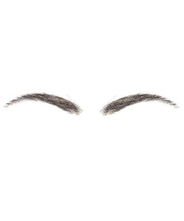 False Eyebrows  CliCling 100% Human Hair Artificial Real Hair Handmade Crochet False Brows Invisible Realistic Natural Fake Eyebrows(MMB2-1B) MM-B2 Black - Buy Online on GoSupps.com