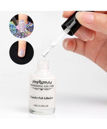 15 Ml Transfer Foil Gel Nail Polish Soak Off Led Uv Gel Varnish Fast Dry Star Glue Stamp Gel Foil NAR Art - Nail Gel - - (Color: White) - Buy Online on GoSupps.com