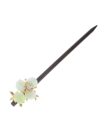 minkissy Hairpin Hairpin Hair Bun Stick Picks Decorative Hair Sticks Metal Hair Clips for Women Chinese Hair Chopsticks Vintage Hair Clips Han Clothing Hairpin Miss Wooden Glass Accessories