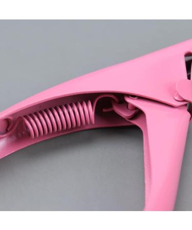 MARLAS Professional-Grade Acrylic False Nail Trimmer - Precision Stainless Steel Cutter (Pink) - Buy Online on GoSupps.com
