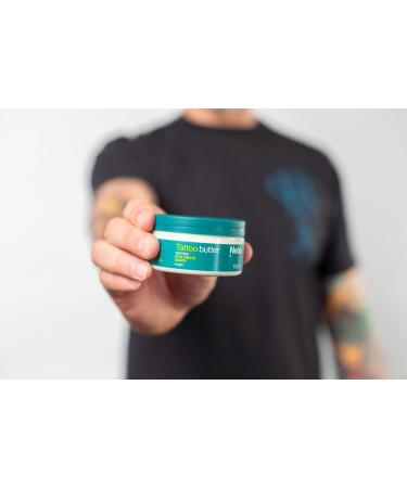 Neba - Tattoo Butter - Refreshing Tattoo Cream - Aftercare Tattoo Balm - Skin Care - Aftercare Care for Tattooed Skin - Fresh Tattoos - Vegan - Can 100ml - Buy Online on GoSupps.com