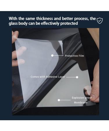 LCFILM 2MIL Clear Safety Window Film UV Blocking Security Window Glass Protection Sticker Self Adhesive Glass Film 17.5Inch x 10Feet - Buy Online on GoSupps.com