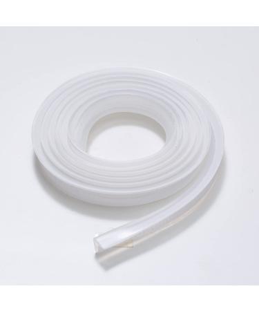 Silicone Edge Protector for Baby Proofing Corners - Clear Guards with Pre-Tape Adhesive - Soft, Safe Bumper for Child Table, Cabinets, Furniture - 3ft (0.4x0.4in) - Buy Online on GoSupps.com