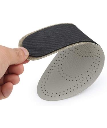 Shop Leather Insoles for Comfort - Breathable Shock Absorber Inserts for Men & Women | 23.5cm US Women Size 4.5-5.5 - Buy Online on GoSupps.com