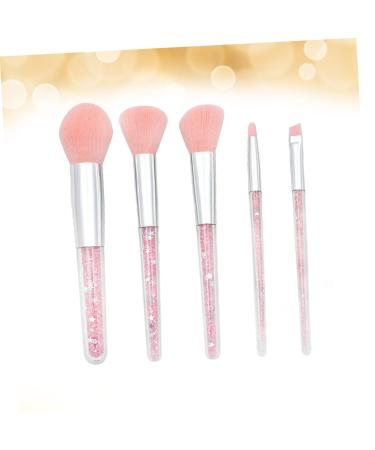 Buy 5 Set Professional Makeup Brushes for Women | Pink Cosmetics Brush Set | International Shipping Available - Buy Online on GoSupps.com