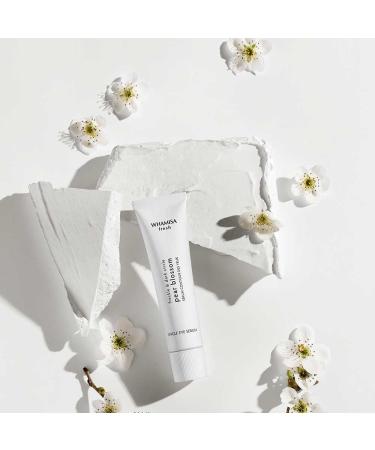 Whamisa Pear Blossom Single Eye Serum Dark Circles Dark Spots Fine Lines Freckles and Wrinkles Melasma Brightening Soothing 1 Fl. Oz / 30ml - Buy Online on GoSupps.com
