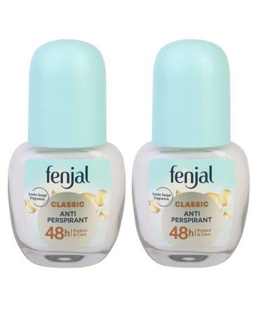 KHALI Organic Care Fenjal Cr me Deodorant Roll-On 50ml (Pack of 2)
