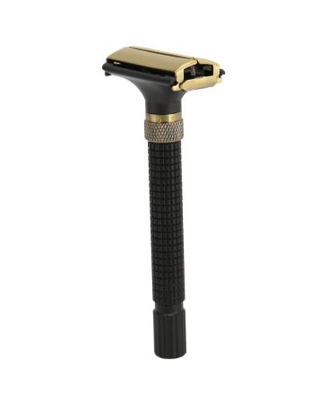 Double Edge Safety Trimmer Reusable Men's Trimmer Non-Slip Durable for Home Use