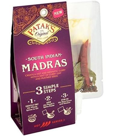  Patak's Patak's South Indian Madras 3 Step Curry Kit 313 g - Buy Online on GoSupps.com