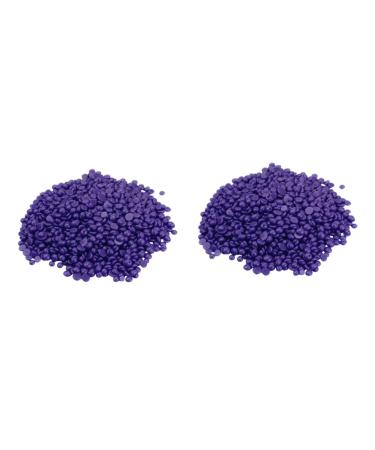Frcolor Depilatory Pearl Beans for Hair Removal - Hard Wax Beans for Legs & Body - 2 Pack (Medium Blue) - Effective Hair Waxing Solution - Buy Online on GoSupps.com