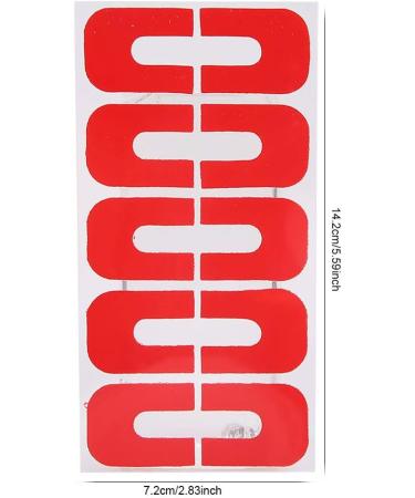 ANGGREK 50Pcs Nail Art Protector Peel Off Barrier Nail Tapes Sticker CoverLiquid Nails Peel Off Skin Cuticle Protector - Buy Online on GoSupps.com