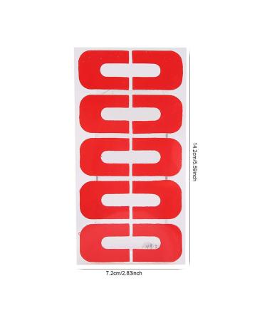 50PCS Nail Art Stickers - Peel Off Nail Tapes & Skin Barrier Spill Proof Nail Protectors for Flawless Designs - Buy Online on GoSupps.com