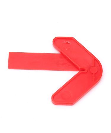 Round Center Point Finder - Red ABS Plastic Measuring Tool for Accurate Circular Measurements | Ship Internationally - Buy Online on GoSupps.com