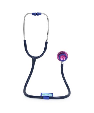Buy Acoustic Stethoscope for Doctors & Medical Students - Lightweight Flexible Soft Sealing Ear Knobs - Blue - Ships Internationally - Buy Online on GoSupps.com