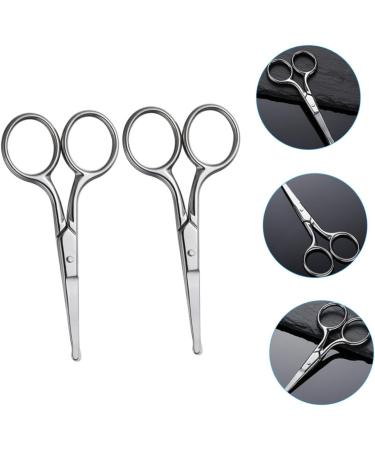 FRCOLOR Beauty Scissors Set - 10 Pcs Stainless Steel Hair Eyebrow Beard and Facial Trimming Tools - Cosmetic Kit for Men & Women - Buy Online on GoSupps.com