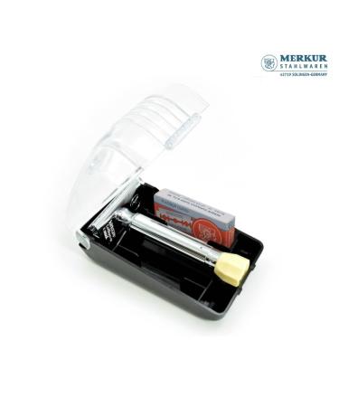 Shop Merkur Chrome-Plated Razors - Premium Shaving Experience in Silver Box | International Shipping Available - Buy Online on GoSupps.com