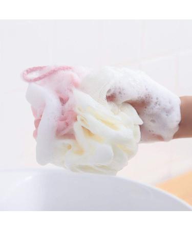 Soft Shower Mesh Foaming Sponge | Exfoliating Back Brush & Skin Cleaner | Bath Bubble Ball for Ultimate Skin Care - Buy Online on GoSupps.com