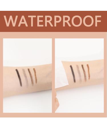 Bulletboard Waterproof Eyebrow Pen Bulletinboard Eyebrow Pen Bulletinboard Brow Pen Buletboard Liquid Eyebrow Pen Microblading Eyebrow Pencil with 4-Fork-Tip and Precise Brush-Tip (Light Brown) - Buy Online on GoSupps.com