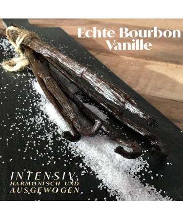 Bourbon Vanilla Pods - 20 Pieces (12-13cm) | 100% Natural Madagascar | Fresh Juicy & High Vanilla Content | Top Gourmet Quality - Buy Online on GoSupps.com