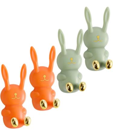 Zerodeko 20 STK Sticky Hook Set - Versatile Caricature Hanging Shaving Hook Luffa Hook Razor Hanger Toothpaste Dispenser & Towel Holder | Durable ABS Design for Home & Bathroom Organization - Buy Online on GoSupps.com