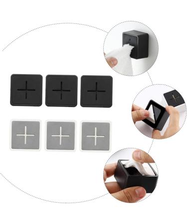 OSALADI 6pcs Towel Storage Plug Bath Towel Hook Metal Hangers Wall Hanger Kitchen Hook Nail Glue Rack - Buy Online on GoSupps.com