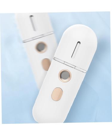 FRCOLOR FRCOLOR 2 Pieces Instrument Moisturizing Small Facial Vaporizer Skin Vapor Sprayer Moisturizing Face Mini Humidifier Face Spa Steam Evaporator Abs Miniature White - Buy Online on GoSupps.com