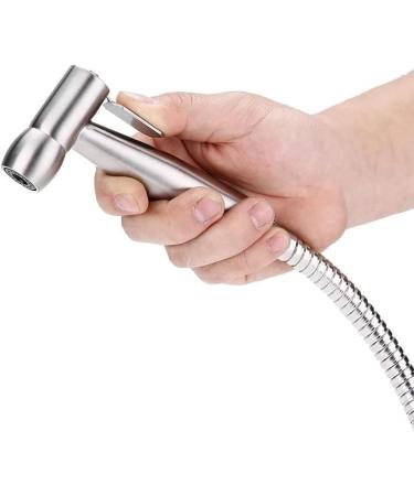 Handheld Toilet Bidet Sprayer - Stainless Steel Bathroom Shower Water Spray Head for Cleaning G1/2 - Buy Online on GoSupps.com