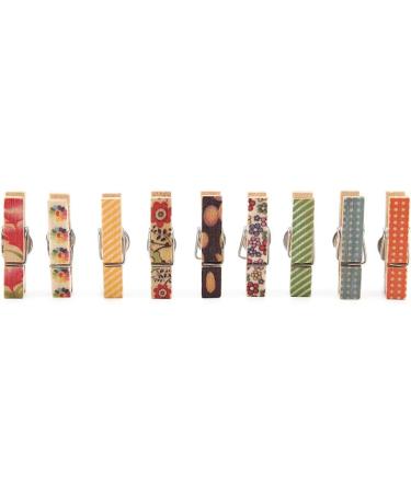 Tyenaza 50pcs Mini Natural Raw Wood Clips - 35x7mm Craft Decoration Clips for Photos & Clothes - Ideal for DIY Projects - Buy Online on GoSupps.com