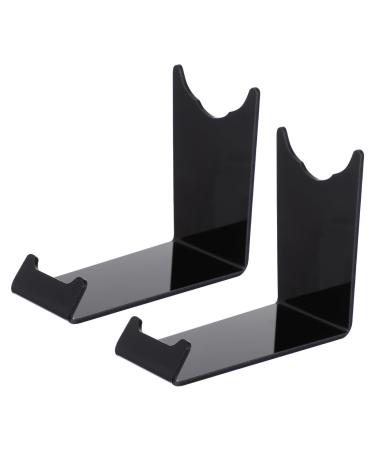 Healeved 2st Bartmisters stand men's razor men's razor for electrical shaving organizer for hair tools salon holder men shaver razor base exhibition stands plastic acrylic