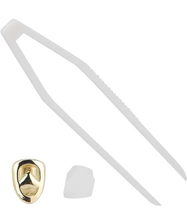 Hip Hop Teeth Decoration Teeth Brace Decoration 2 Copper Fashionable for Concert for Party(gold) - Buy Online on GoSupps.com
