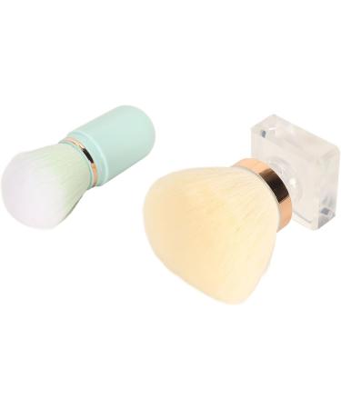 Small Capsule Makeup Brush Thickened Die Casting Round FakeBase Cosmetic Brush Travel Foundation Brush for Women Girls - Buy Online on GoSupps.com