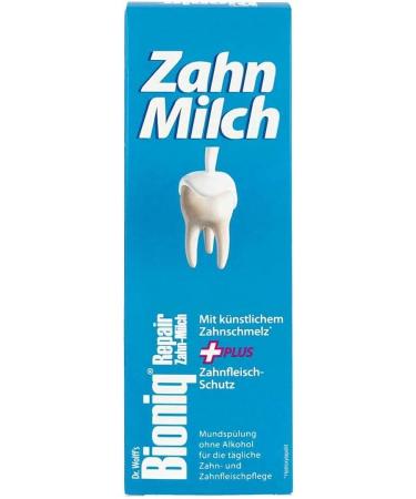 BIONIQ Repair Tooth Milk Mouthwash 400ml - Strengthen & Protect Your Teeth | Buy Internationally - Buy Online on GoSupps.com
