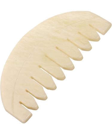 Fomiyes Jade Comb Set - 2pcs Scalp & Body Massage Tools | Handheld Massage Combs for Relaxation & Hair Care - Buy Online on GoSupps.com