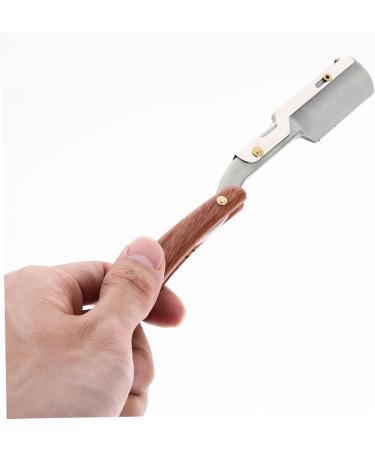 Frcolor 2-in-1 Facial Hair & Eyebrow Scissors - Ergonomic Razor Blades for Men & Women - Travel-Friendly Beard Care Tool - Buy Online on GoSupps.com