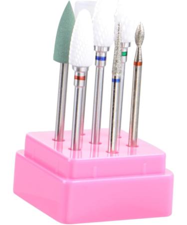 Healeved 3 Sets Manicure Drill Bits Power Tools Nail Grinding Head Nail Polishing Tool Orange Hair Bow Irish Accessories for Women Lavender Paddle Brush Nail File Bits Nail Drill Alloy - Buy Online on GoSupps.com