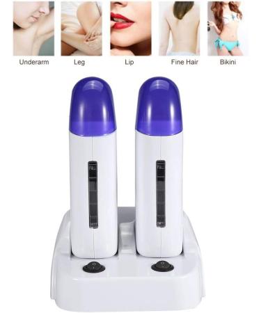 Depilatory Roll Hair Removal Waxing Roller Roll Wax Heater Waxing Paper Electric Rolling Wax Warmer Body Hair Removal Salon Tool (5#) - Buy Online on GoSupps.com
