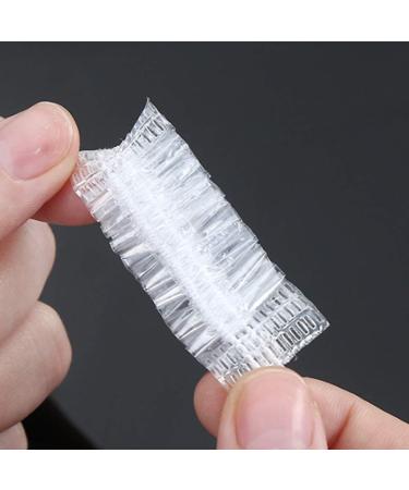 LIUJZZJ 100 Pack Transparent Disposable Earmuffs Waterproof Ear Covers for Hair Dye & Shower Protection - Buy Online on GoSupps.com