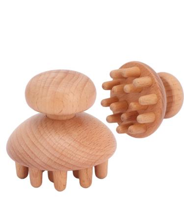 Wood massager Octopus wood massager ergonomic handy body shape massage tool for deep massage and stress relief for head waist stomach and thighs
