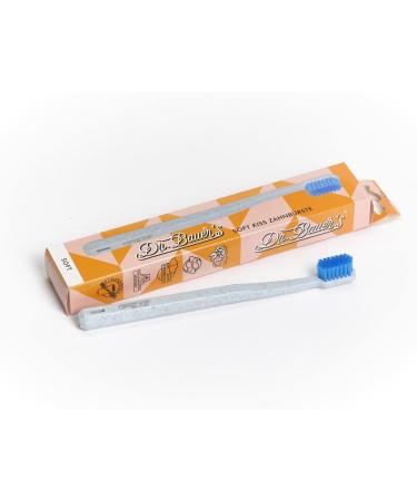 Dr. Bauer's Toothbrush Soft Kiss 12-Pack Gentle Cleaning for Sensitive Gums | International Shipping Available - Buy Online on GoSupps.com